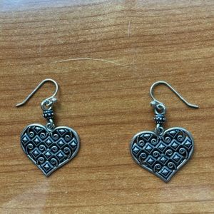 Vintage Sterling Silver & Marcasite earrings